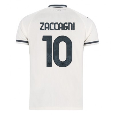 Moški Nogometni dresi Lazio Mattia Zaccagni #10 Gostujoči 2025-26 Kratek Rokav Moški Nogometni dresi Lazio Mattia Zaccagni #10 Gostujoči 2025-26 Kratek Rokav